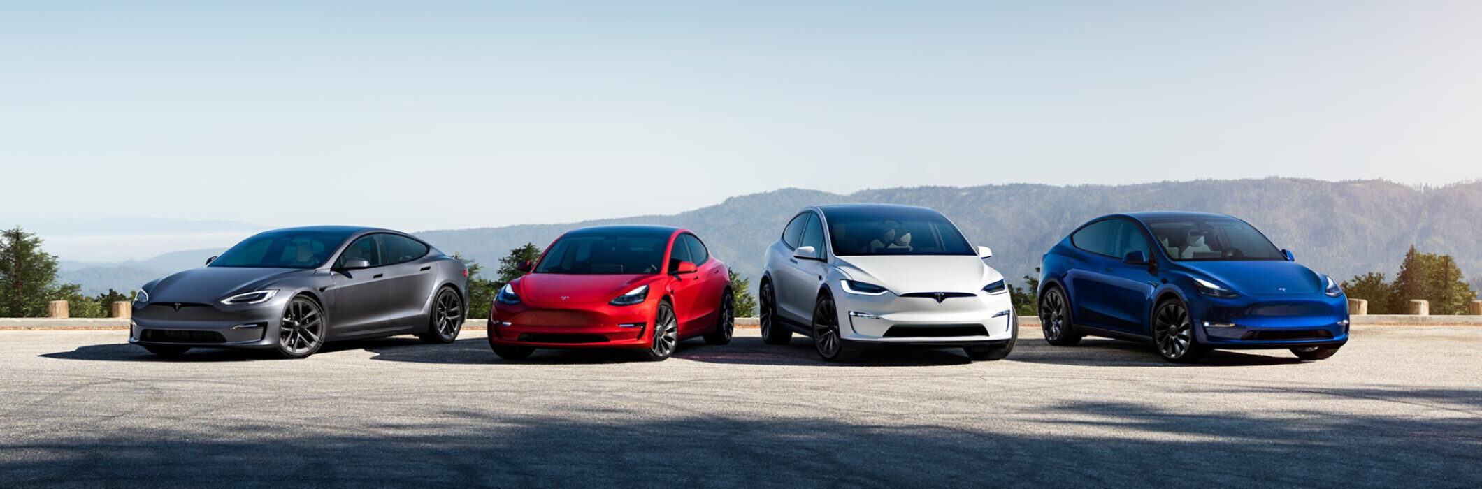 EU - All Models Tesla stock photo